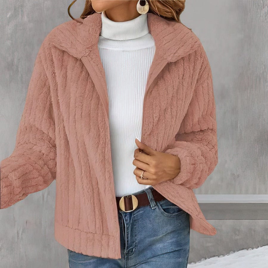 Lively® Vêtements automn & hiver Rose / S Veste Chic Ultra-Confortable | Lively™