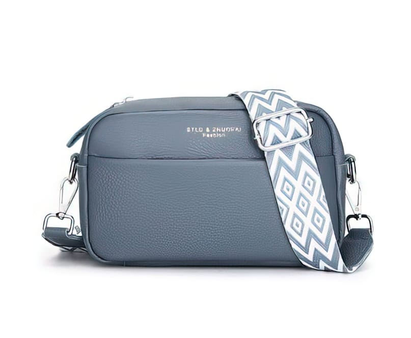 Lively® Vêtements été Bleu Luxely™ | Sacoche de luxe en cuir