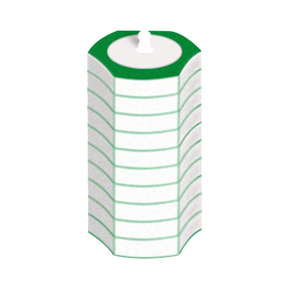 Lively® Vert Brosse de toilette jetable avec liquide de nettoyage | Lively